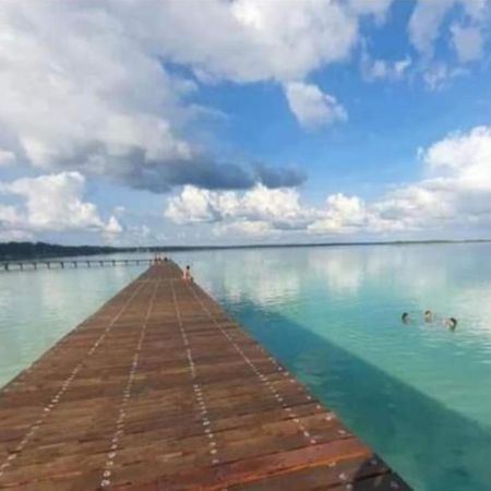 Muelle36 Hostel Bacalar Kültér fotó