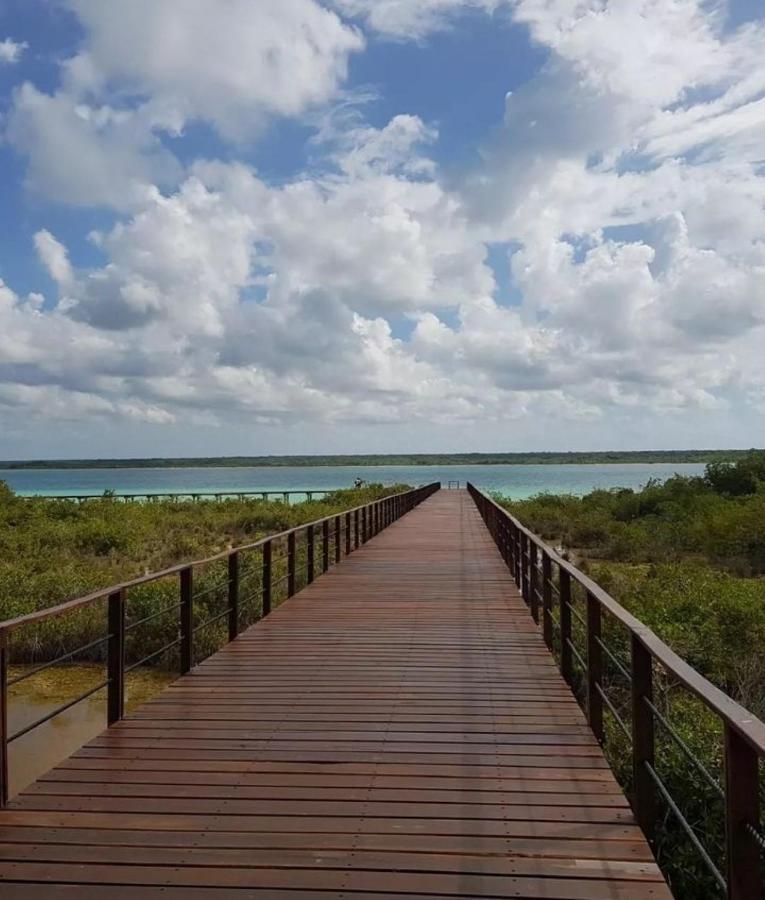 Muelle36 Hostel Bacalar Kültér fotó